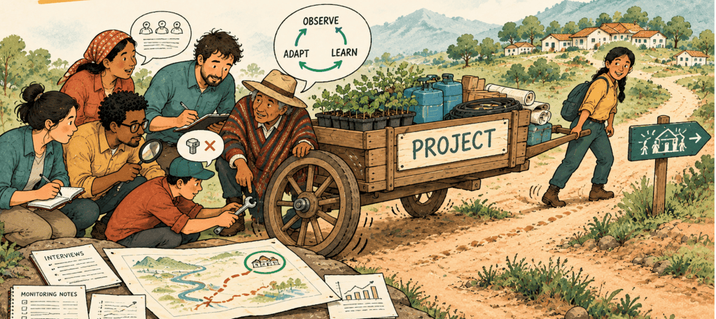 What is the role of research in development practice?